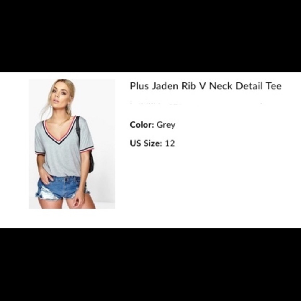 BOOHOO OVERSIZED T-SHIRT